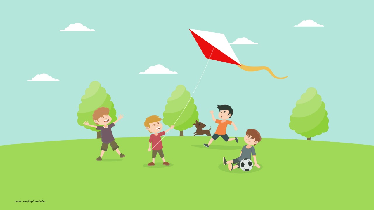 Detail Gambar Anak Main Layangan Nomer 15