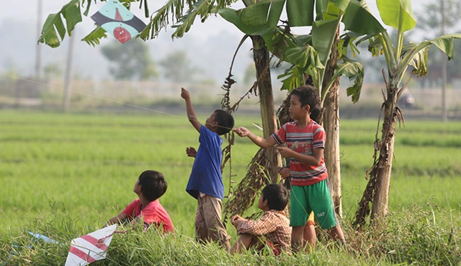 Detail Gambar Anak Main Layangan Nomer 24