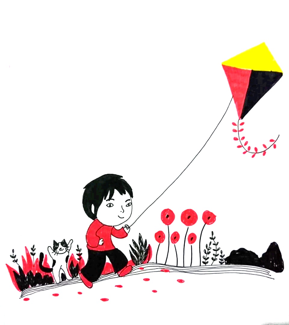 Detail Gambar Anak Main Layangan Nomer 4