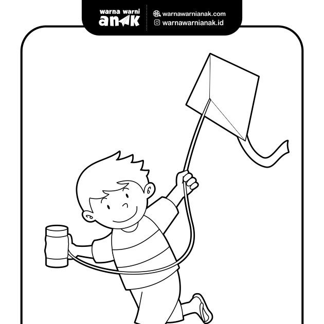 Detail Gambar Anak Main Layangan Nomer 5