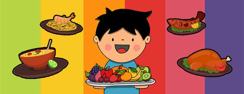 Detail Gambar Anak Makan Animasi Nomer 20