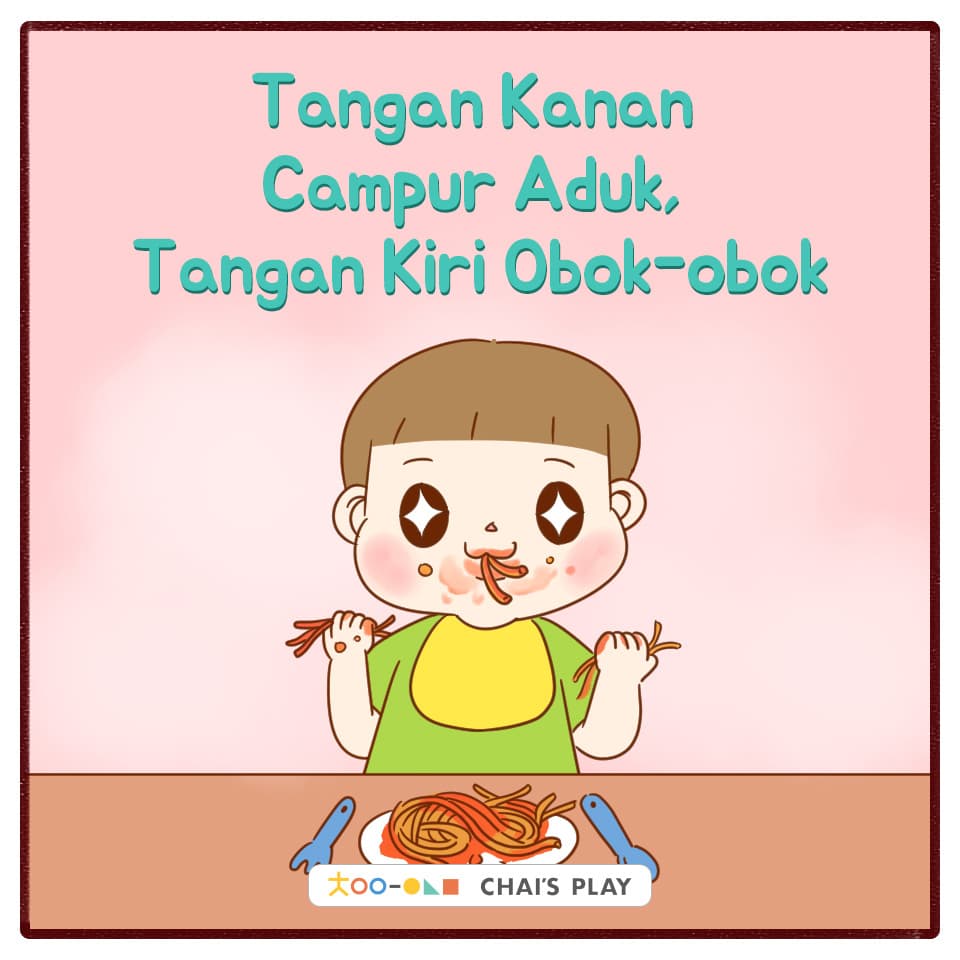 Detail Gambar Anak Makan Dengan Tangan Kartun Nomer 9