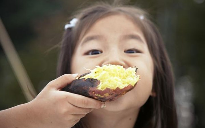 Detail Gambar Anak Makan Ketela Nomer 4