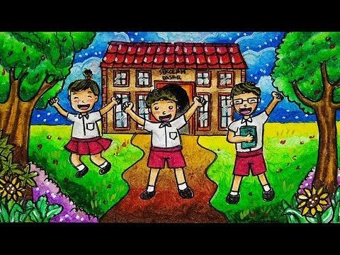 Gambar Anak Masuk Sekolah - KibrisPDR