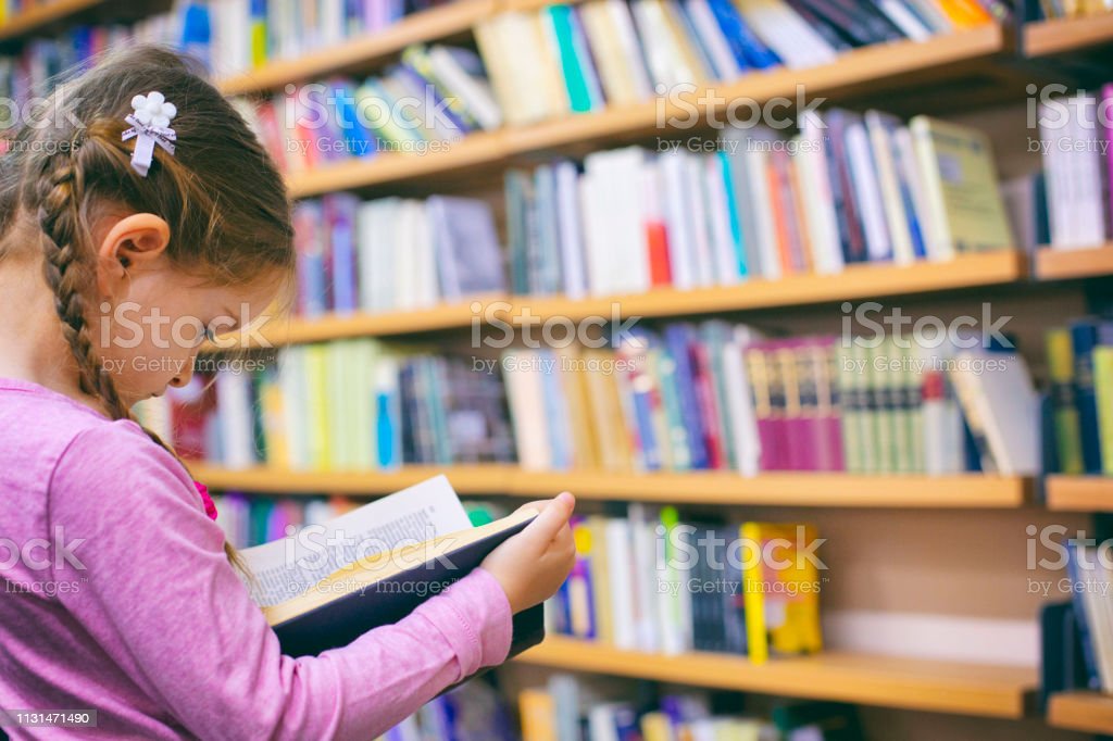 Detail Gambar Anak Membaca Buku Di Perpustakaan Nomer 26