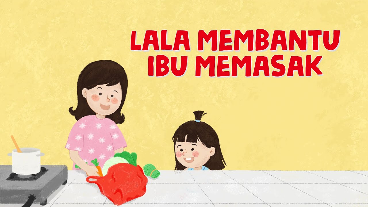 Detail Gambar Anak Membantu Ibu Memasak Nomer 11