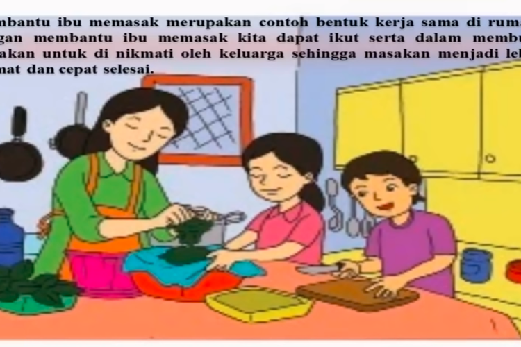 Detail Gambar Anak Membantu Ibu Memasak Nomer 32