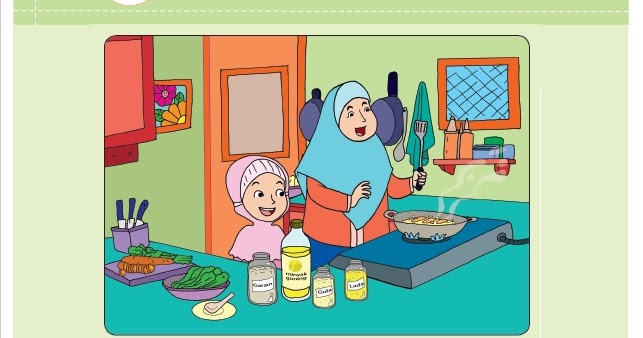 Detail Gambar Anak Membantu Ibu Memasak Nomer 36