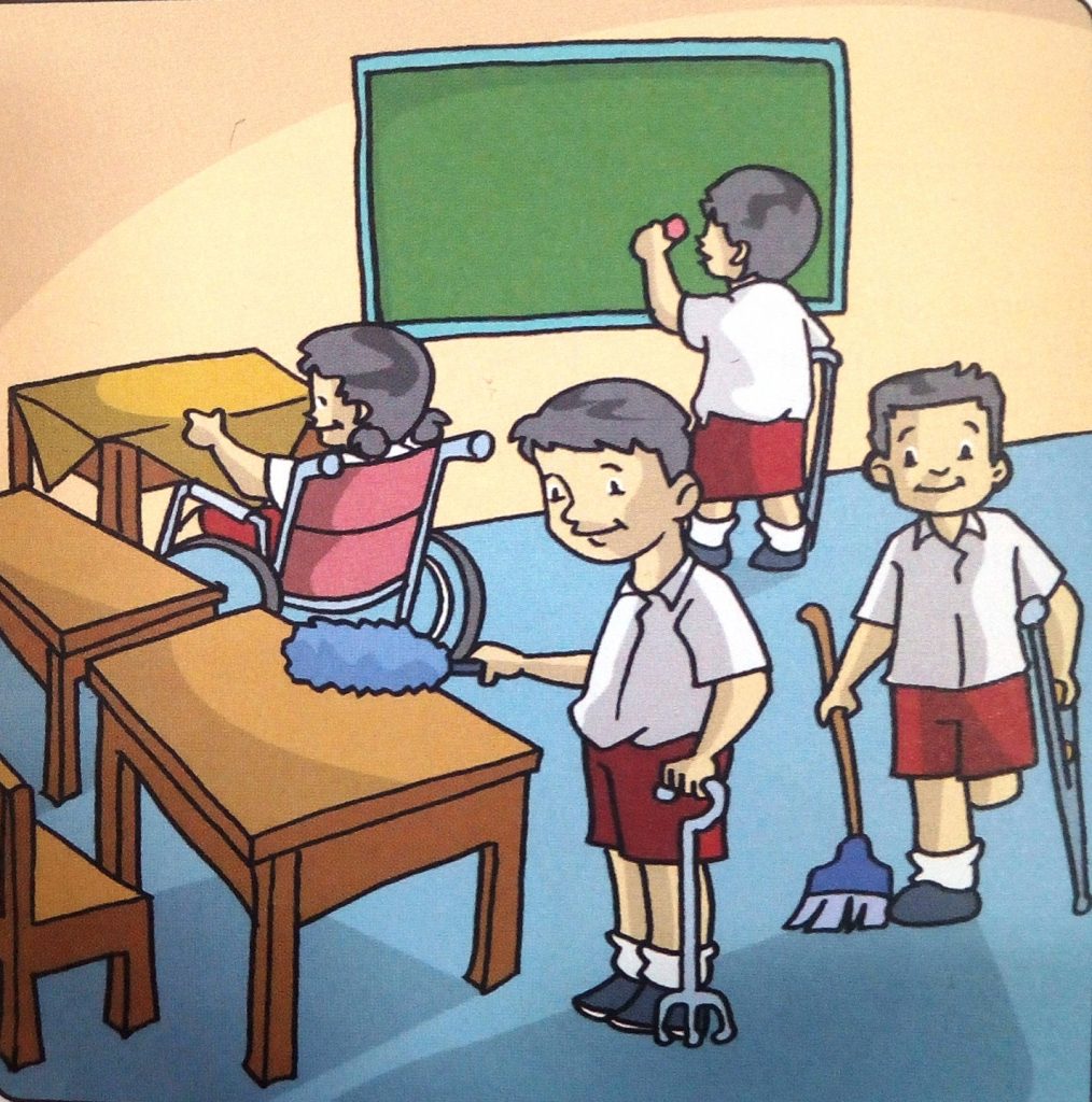 Detail Gambar Anak Membersihkan Kelas Nomer 22