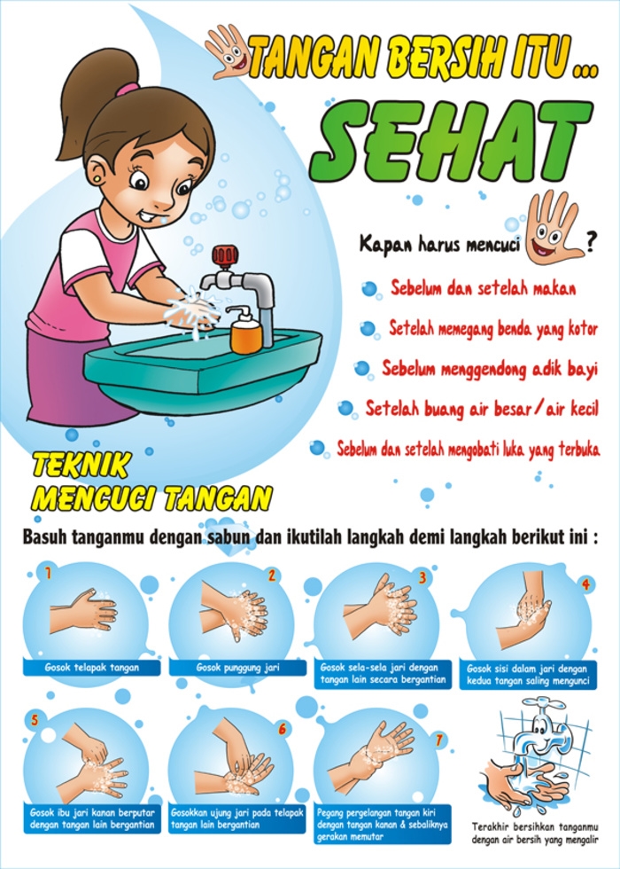 Detail Gambar Anak Mencuci Tangan Kartun Nomer 50