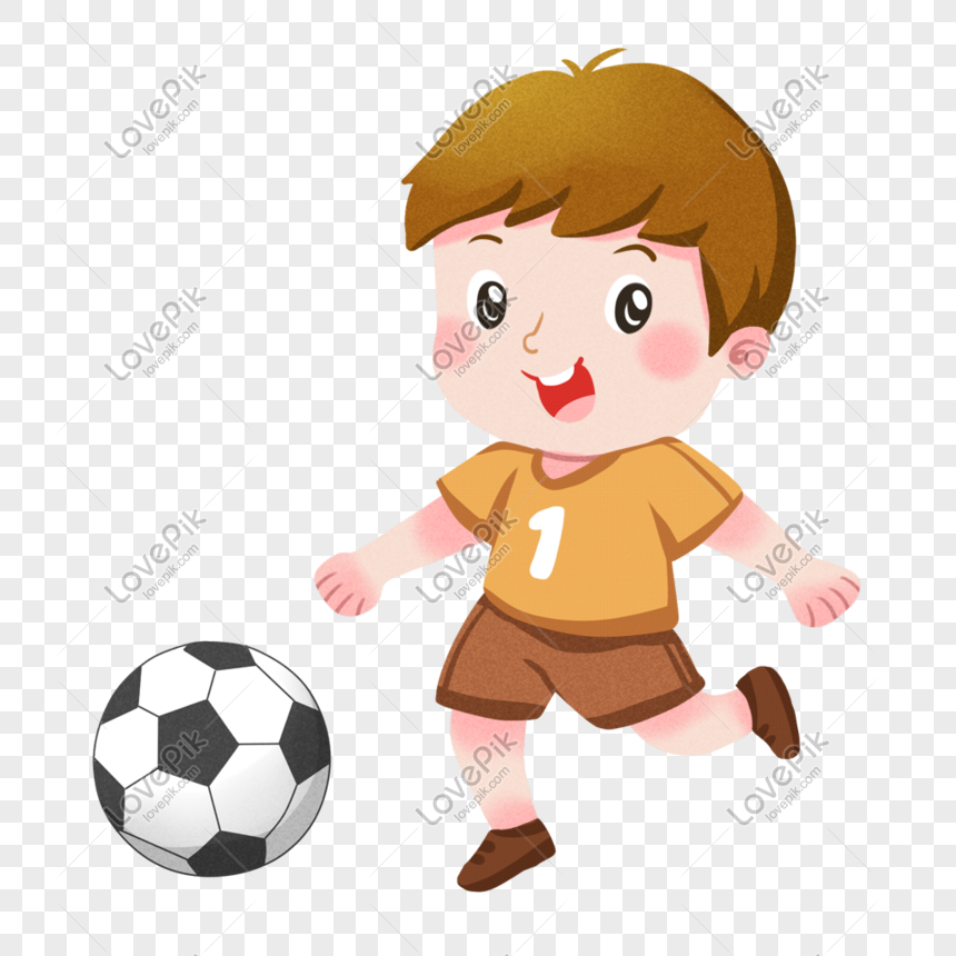 Detail Gambar Anak Menendang Bola Nomer 3