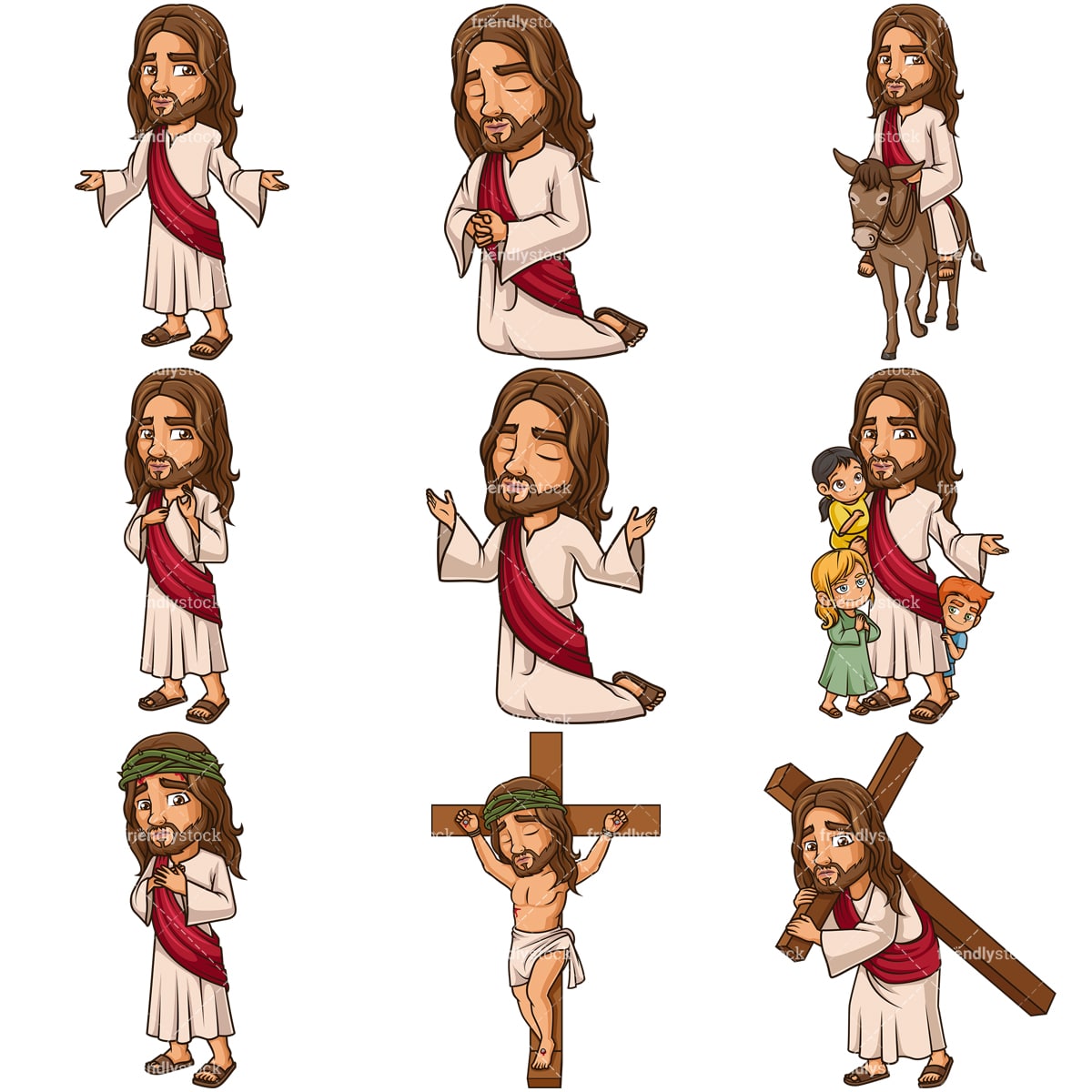 Detail Jesus Cartoon Nomer 11