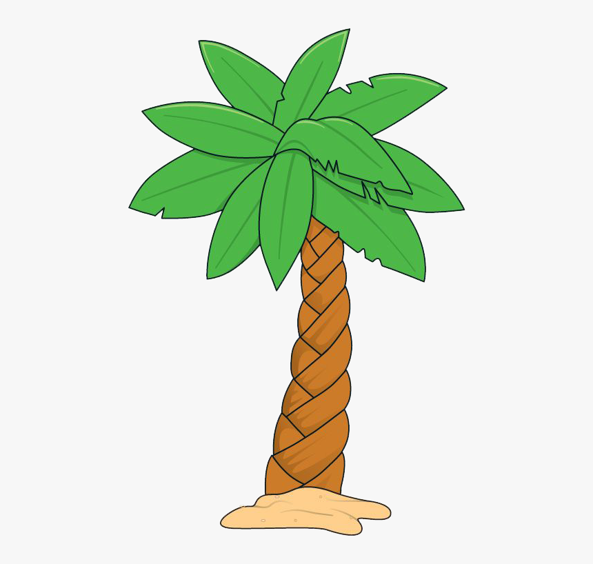 Detail Palm Tree Drawing Nomer 14