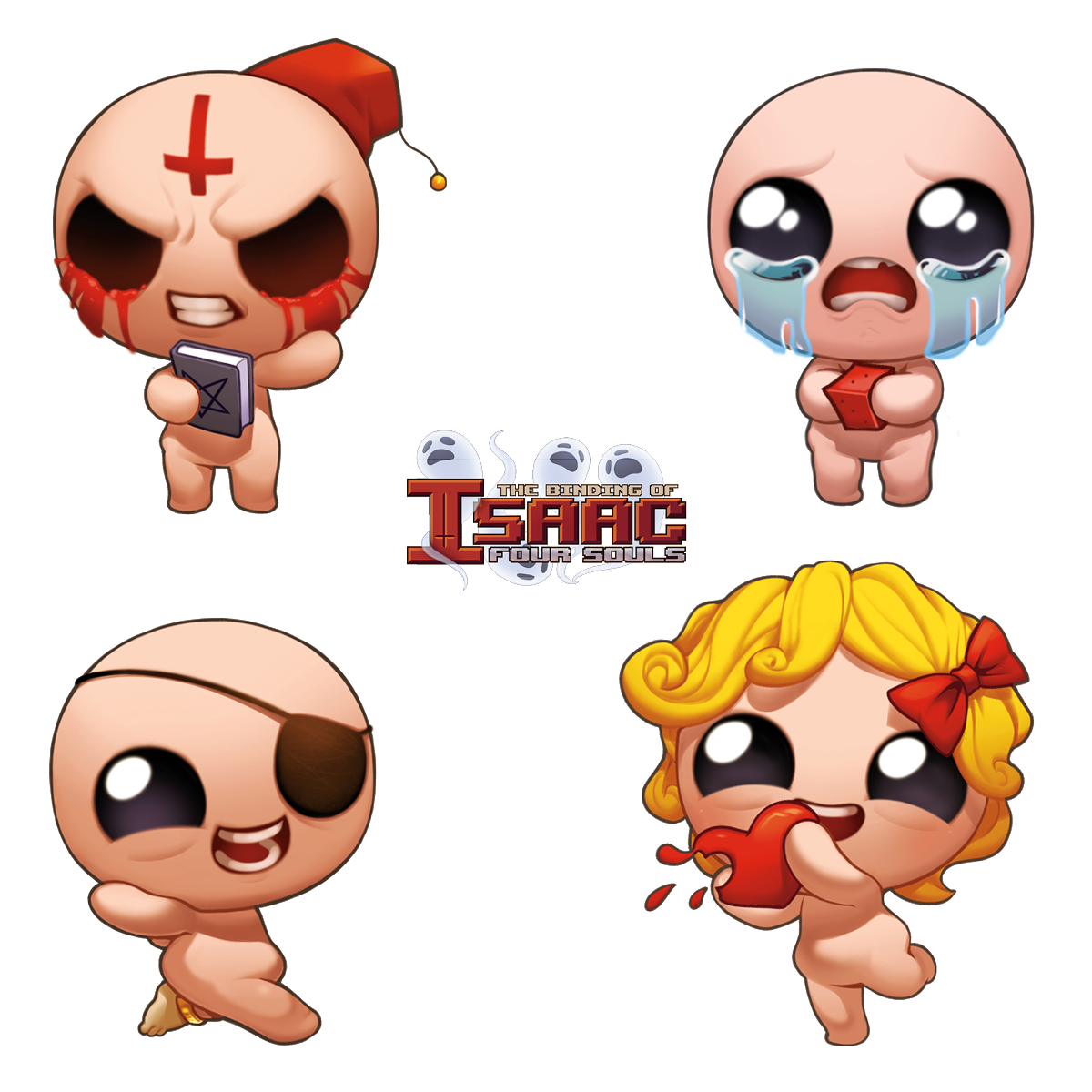 Detail The Binding Of Isaac Paper Clip Nomer 7
