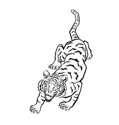 Detail Tiger Tattoo Vorlage Nomer 16