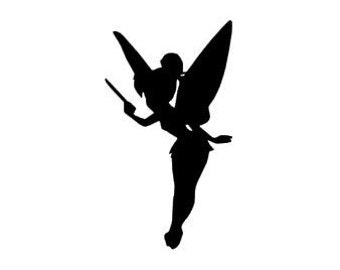 Detail Tinkerbell Silhouette Sticker Nomer 11