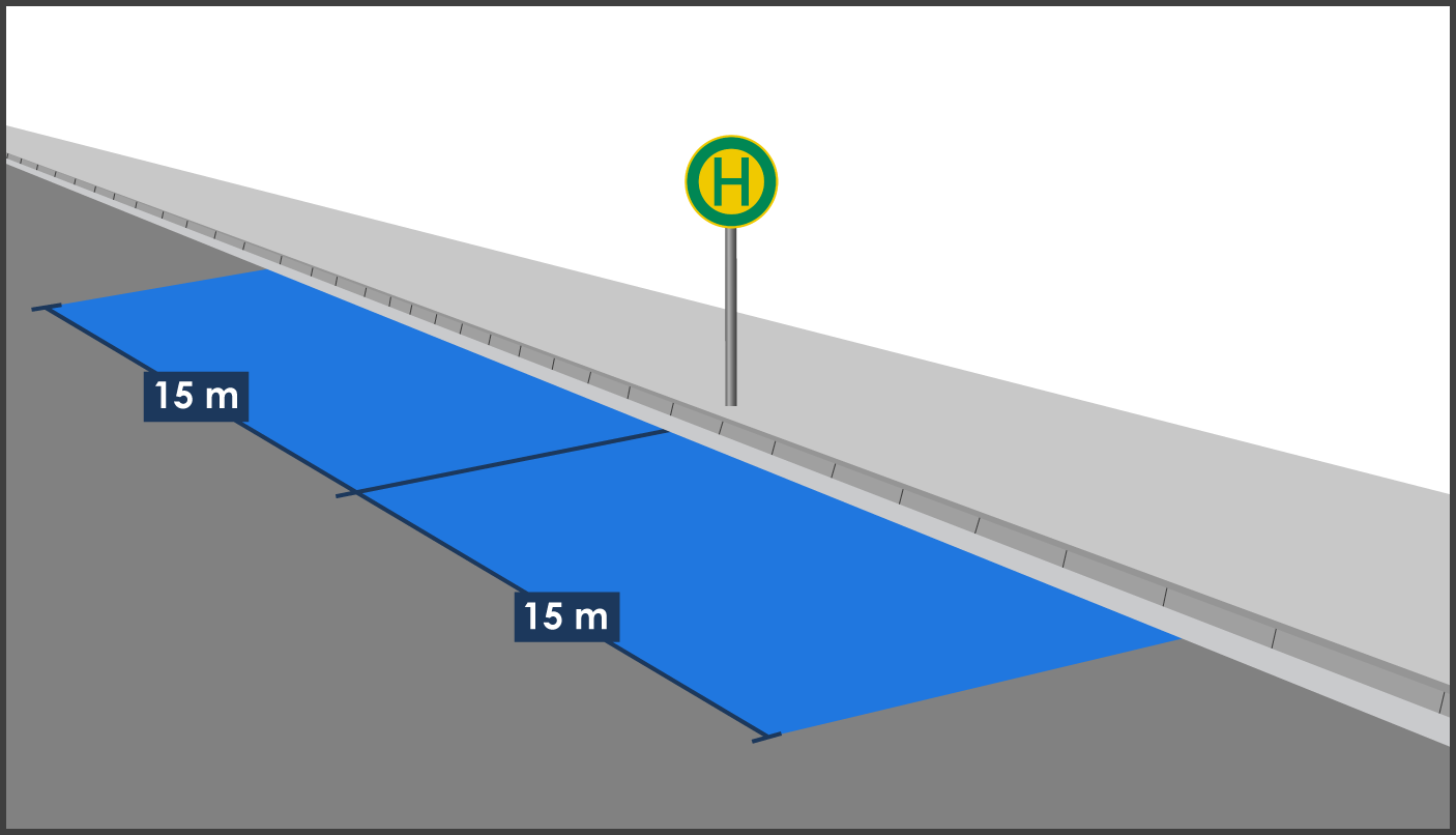 Detail Zeichen Bushaltestelle Nomer 12