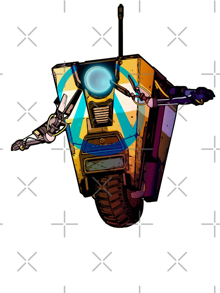 Detail Claptrap Decal Nomer 10