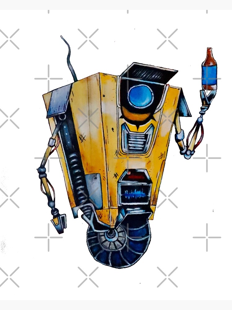 Detail Claptrap Decal Nomer 6