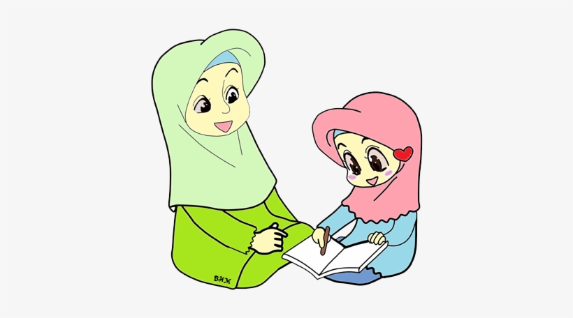 Detail Gambar Anak Muslim Belajar Nomer 8