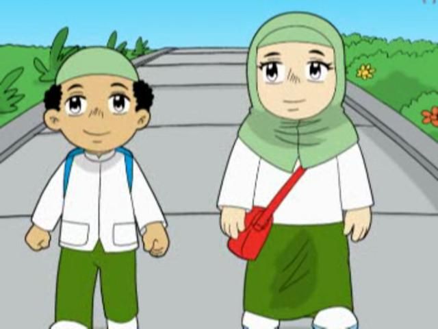 Detail Gambar Anak Muslim Belajar Dengan Orang Tua Kartun Nomer 10