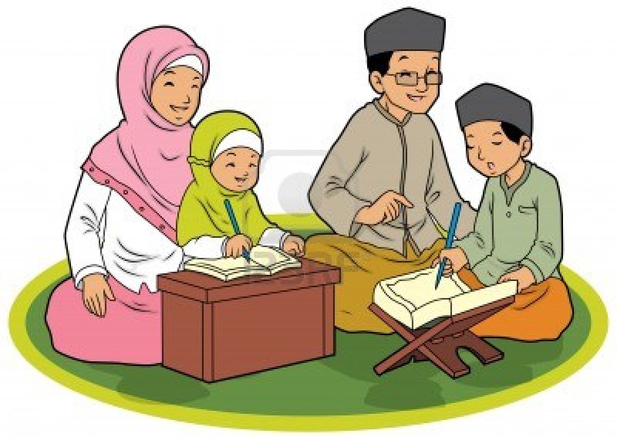 Detail Gambar Anak Muslim Belajar Dengan Orang Tua Kartun Nomer 11
