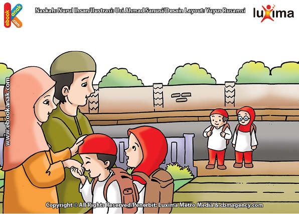 Detail Gambar Anak Muslim Belajar Dengan Orang Tua Kartun Nomer 4
