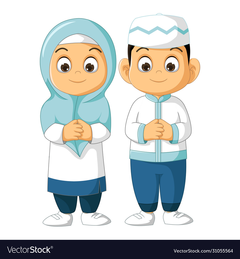 Detail Gambar Anak Muslim Dan Muslimah Nomer 43