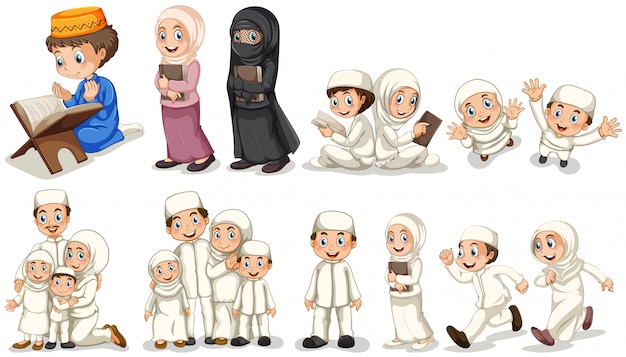 Detail Gambar Anak Muslim Dan Muslimah Nomer 54