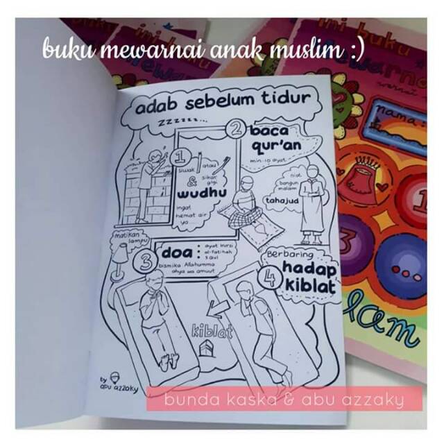 Detail Gambar Anak Muslim Untuk Mewarnai Nomer 56