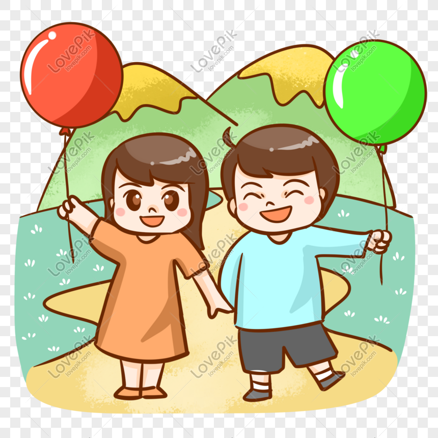 Gambar Anak Pegang Balon - KibrisPDR