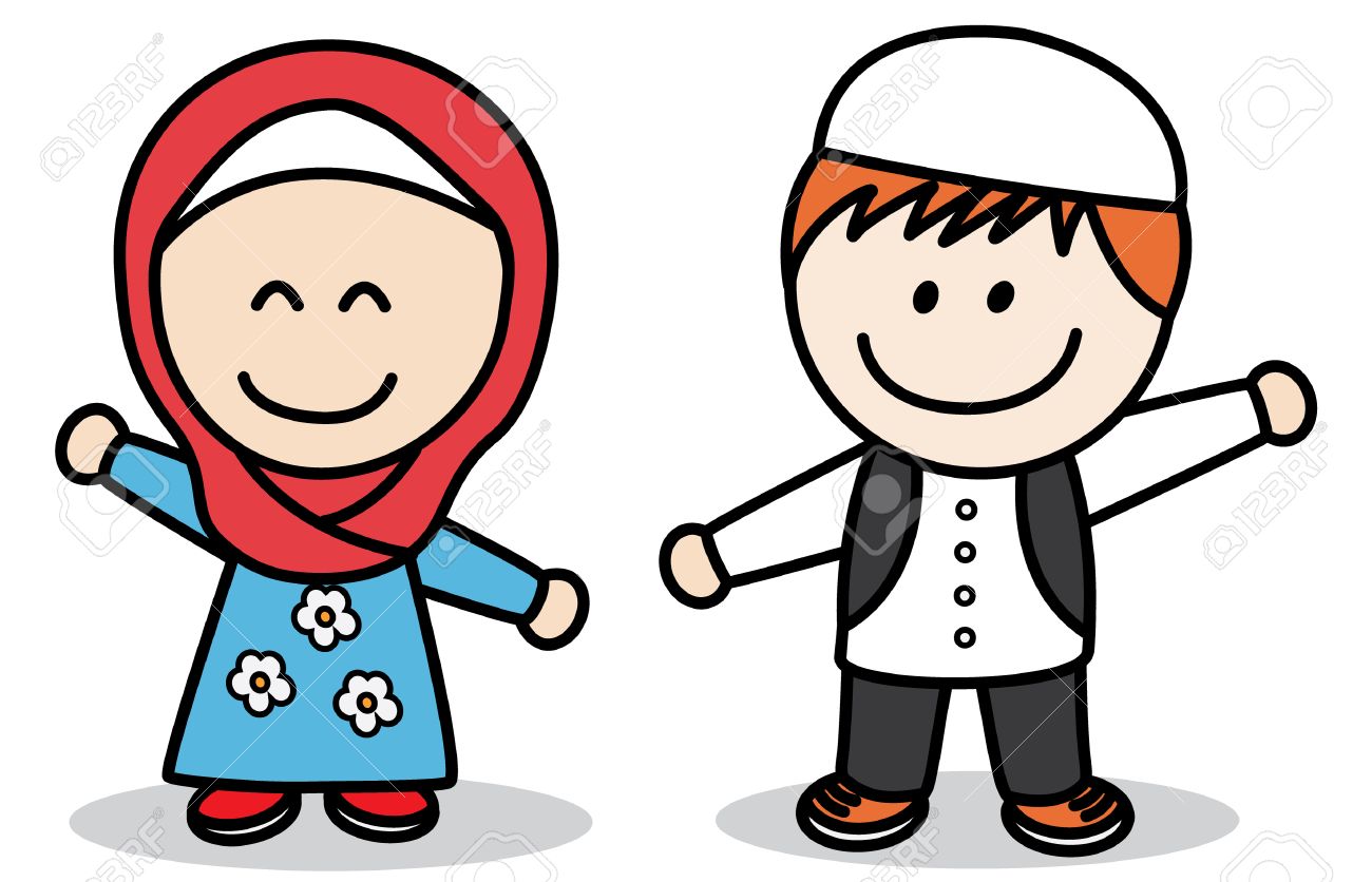 Detail Gambar Anak Perempuan Muslim Kartun Nomer 35