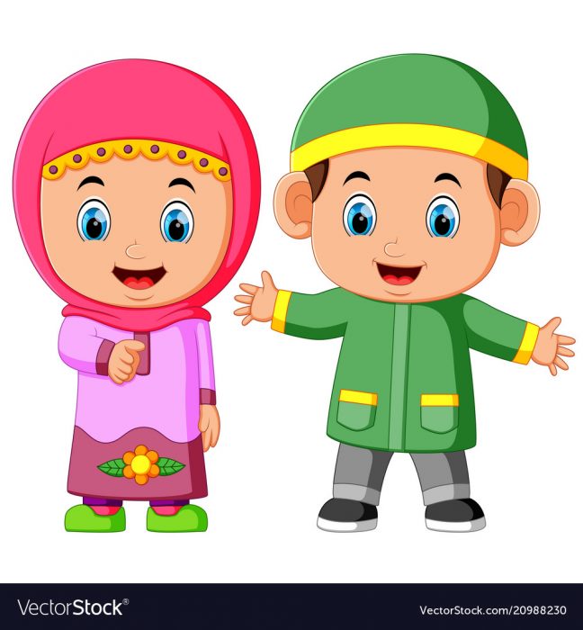 Detail Gambar Anak Perempuan Muslim Kartun Nomer 38