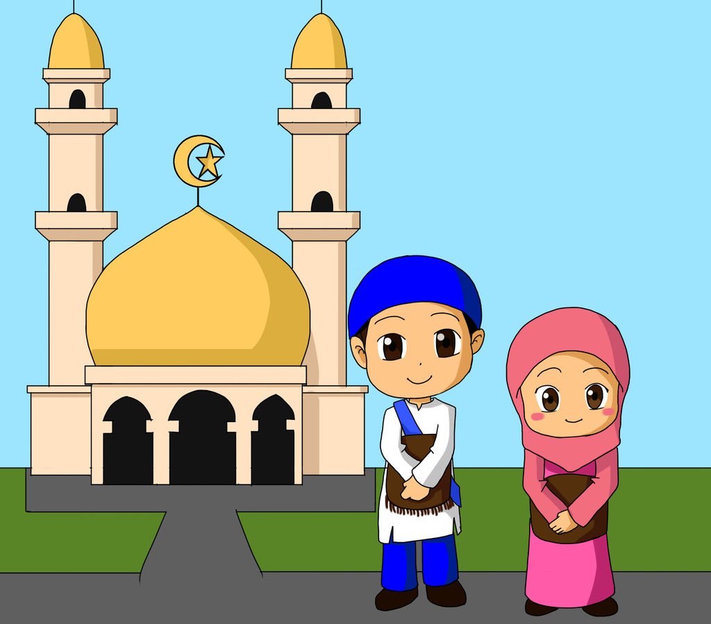 Detail Gambar Anak Pergi Ke Masjid Nomer 11