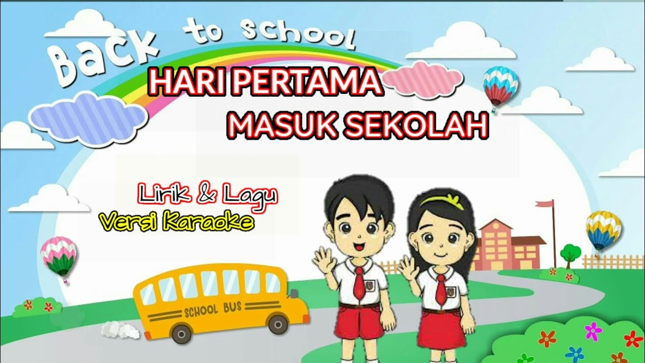 Detail Gambar Anak Pertama Masuk Sekolah Nomer 17