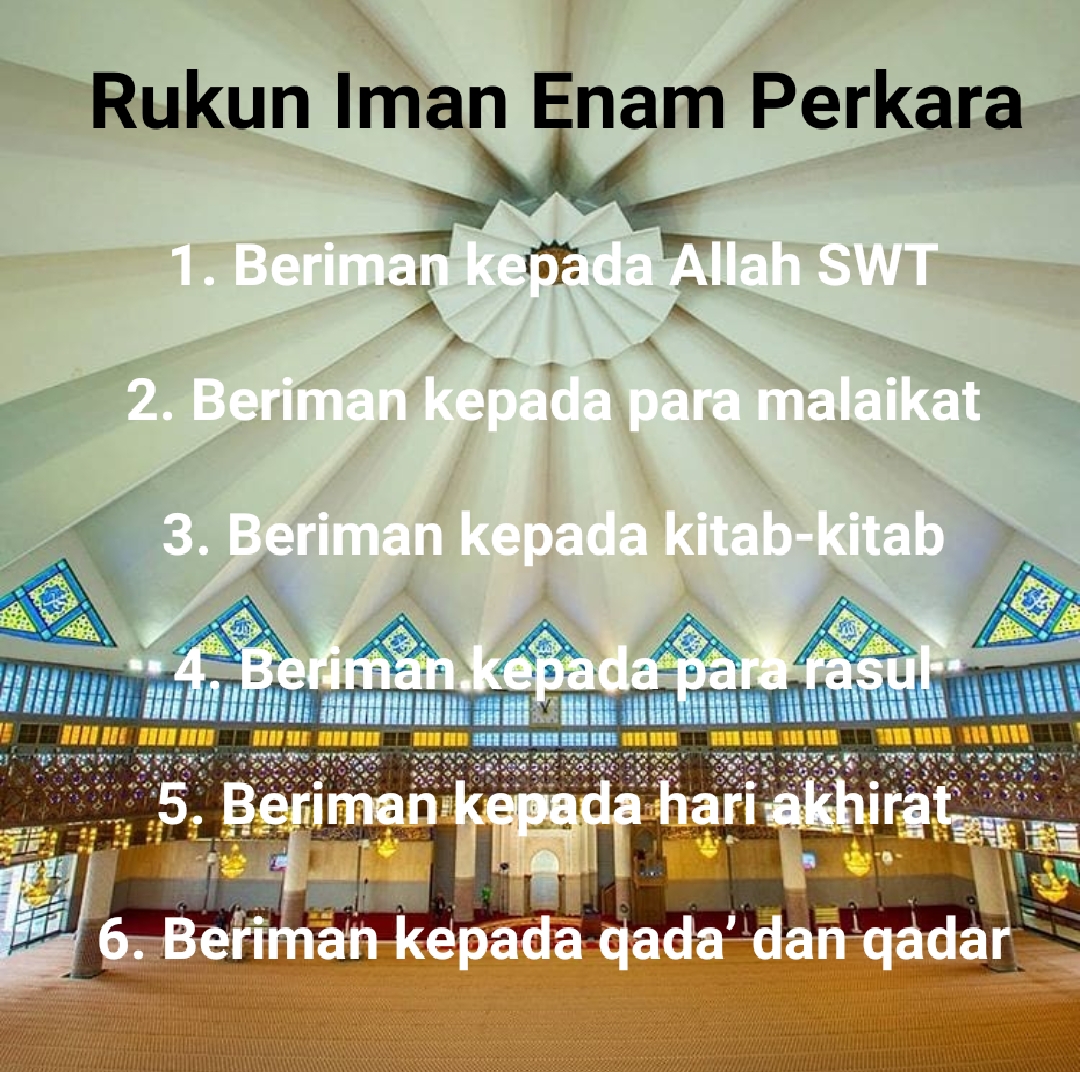 Detail Gambar Anak Rukun Iman Ada 6 Perkara Nomer 10