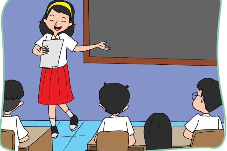 Detail Gambar Anak Sd Berdiri Animasi Nomer 41