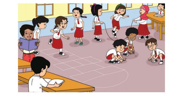 Detail Gambar Anak Sd Bermain Di Kelas Nomer 19