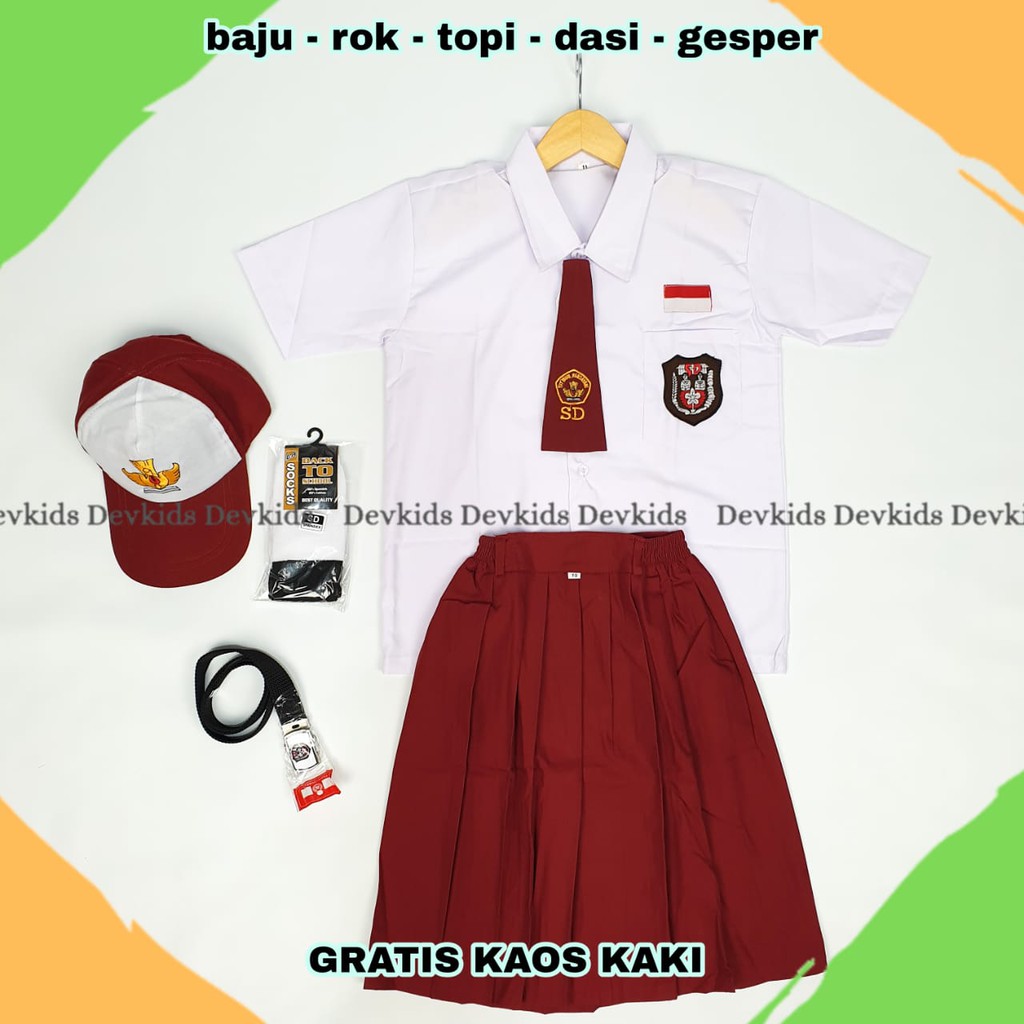 Detail Gambar Anak Sd Seragam Merah Putih Nomer 43