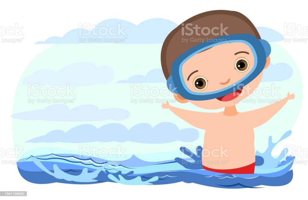 Detail Gambar Anak Sedang Berenang Nomer 42