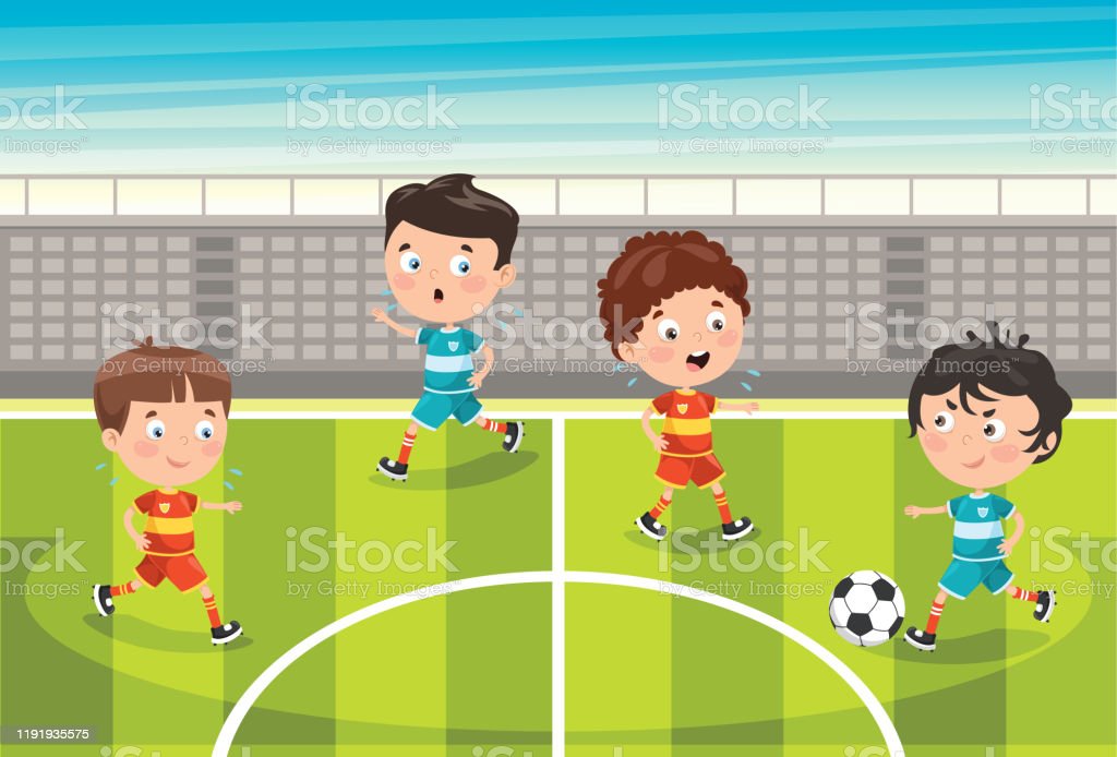 Detail Gambar Anak Sedang Main Bola Nomer 9