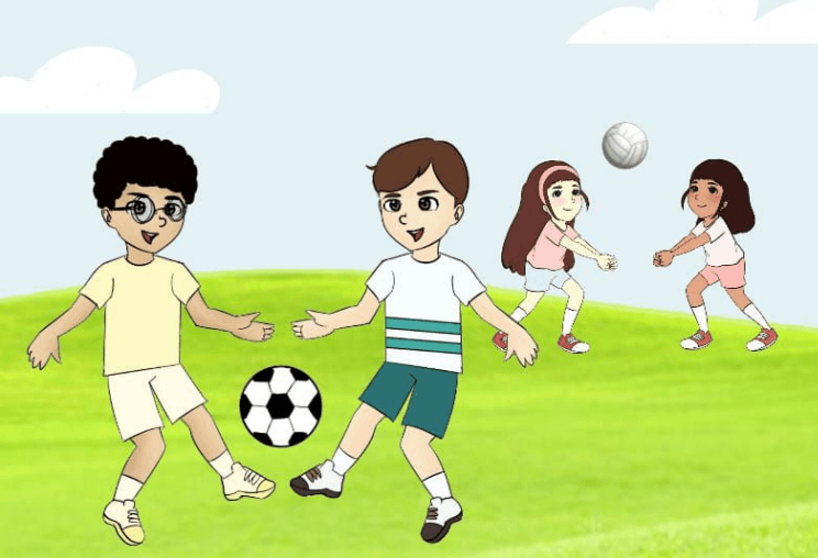 Detail Gambar Anak Sedang Main Bola Nomer 29