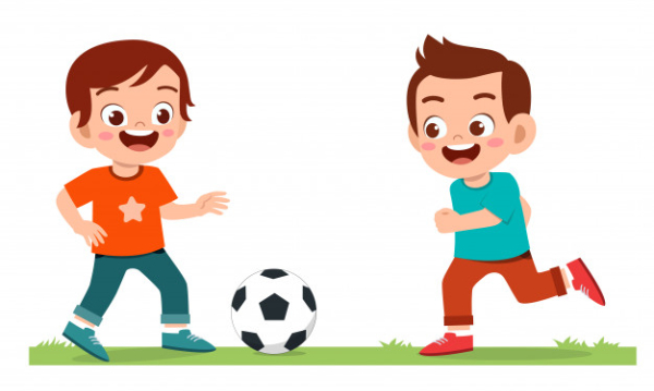 Detail Gambar Anak Sedang Main Bola Nomer 34