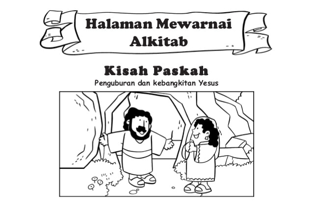 Detail Gambar Anak Sedangan Membaca Alkitab Mewarnai Nomer 6