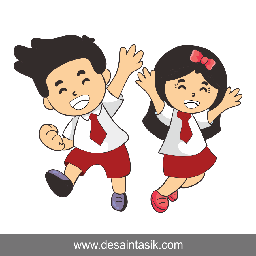 Gambar Anak Sekolah Karikatur - KibrisPDR