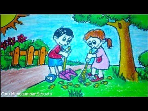 Detail Gambar Anak Sekolah Menyapu Lantai Nomer 7