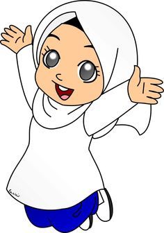 Detail Gambar Anak Sekolah Muslim Kartun Nomer 16
