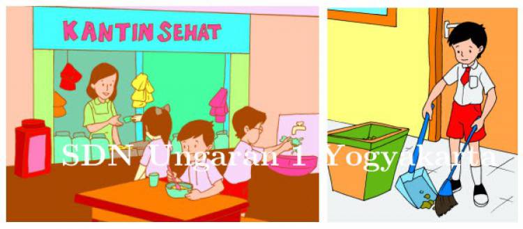 Detail Gambar Anak Sekolah Sd Di Kantin Nomer 10