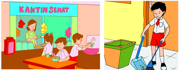 Detail Gambar Anak Sekolah Sd Di Kantin Nomer 14