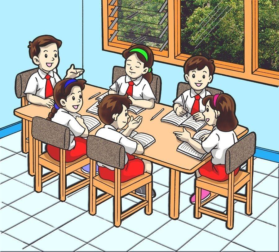 Detail Gambar Anak Sekolah Sd Sedang Belajar Nomer 25